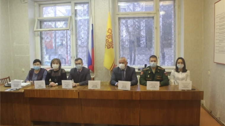 В Чебоксарском районе состоялось очередное заседание призывной комиссии